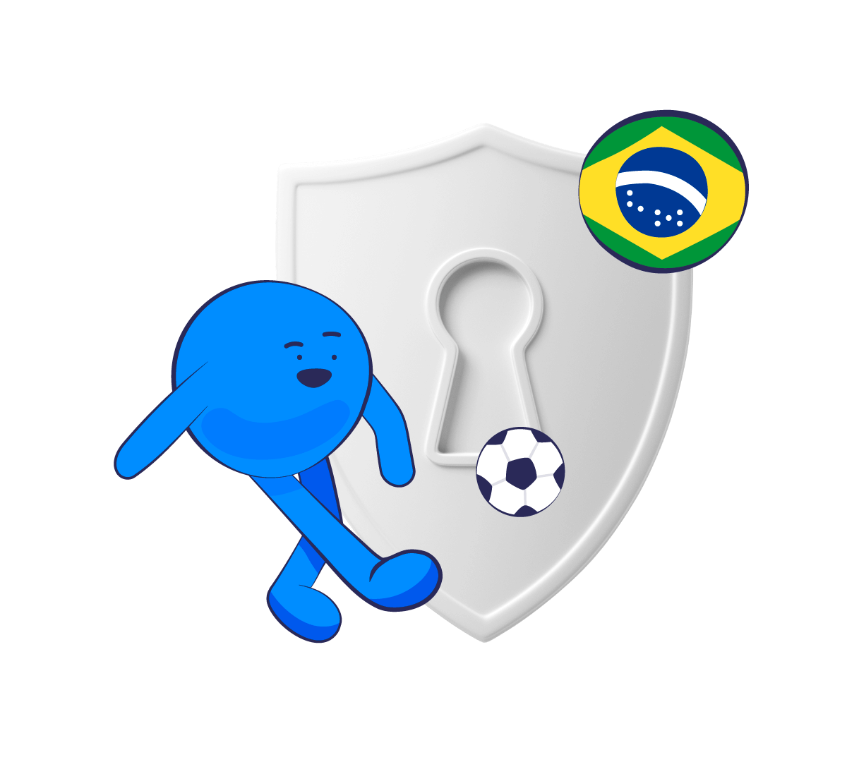 Score a goal for security with Brazil VPN