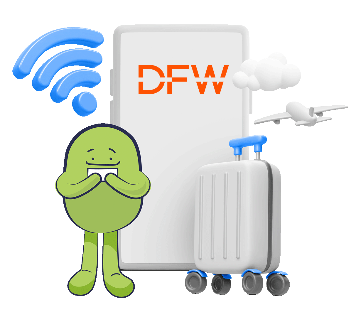 How to connect to DFW Airport WiFi