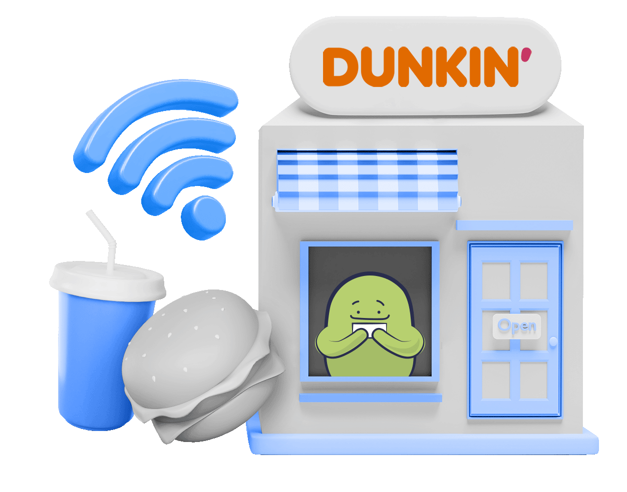 How to connect to Dunkin Donuts WiFi more safely