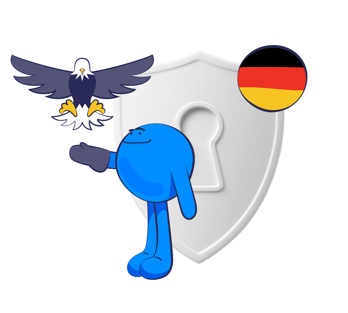 VPN en Allemagne rapide comme un aigle