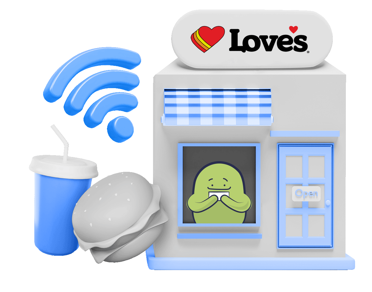How to connect to Love’s WiFi safely