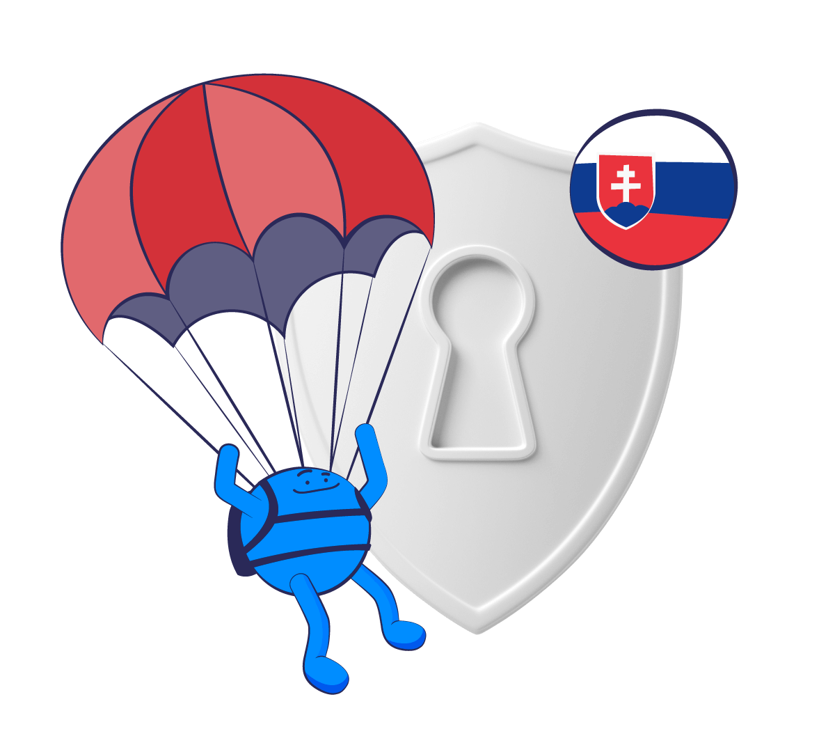 Parachuting to privacy with Slovakia VPN