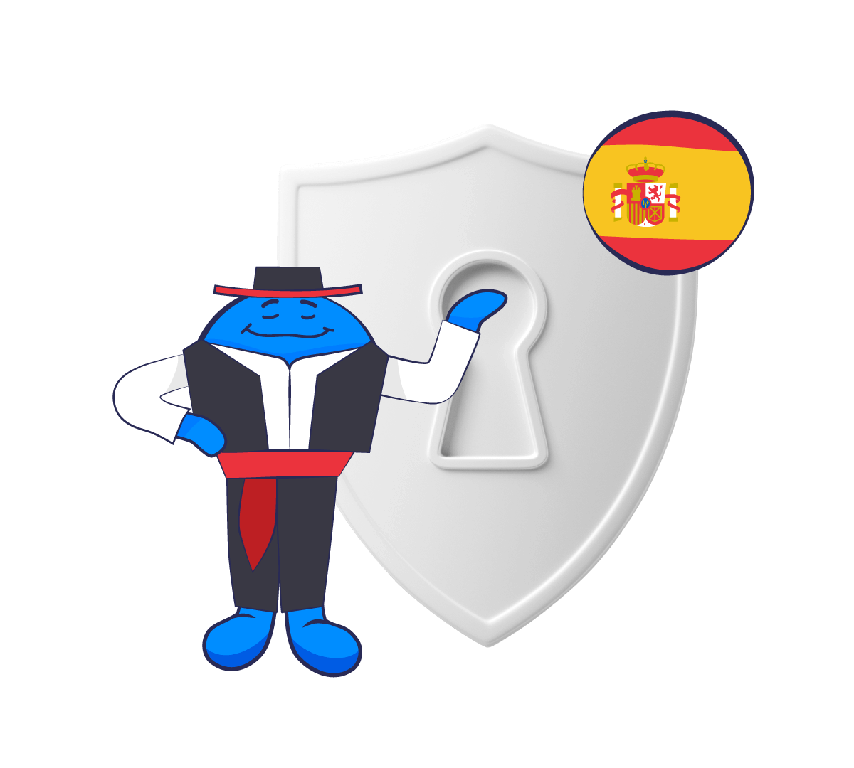 Vibrant privacy fiesta with the best VPN in Spain