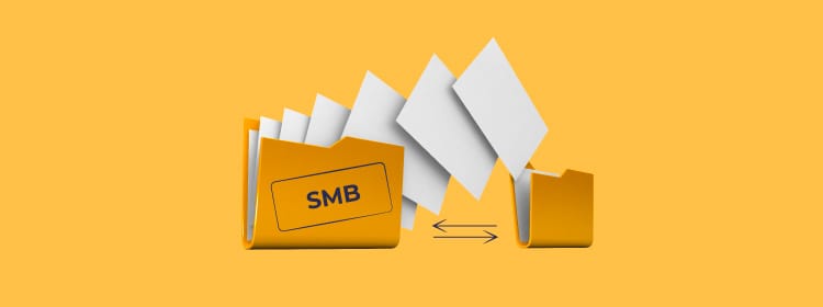 What is the SMB protocol for resource sharing?