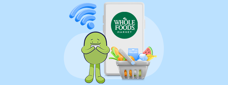How to connect to Whole Foods WiFi.